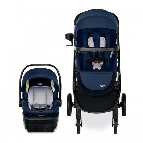 Britax Willow Brook Travel System - Infant Car Seat and Stroller Combo with Aspen Base | ClickTight System Britax Willow Brook Travel System - Infant Car Seat and Stroller Combo with Aspen Base | ClickTight System